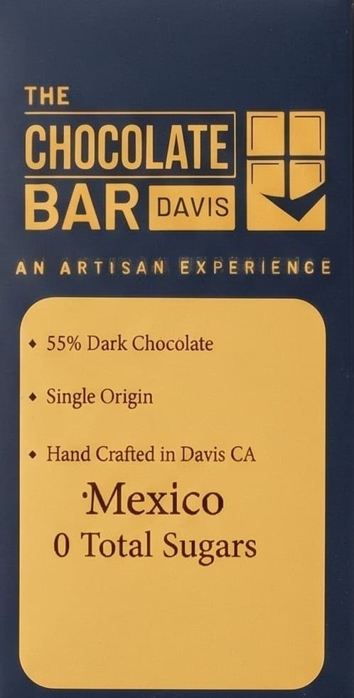 55% Dark Milk Chocolate from Mexico