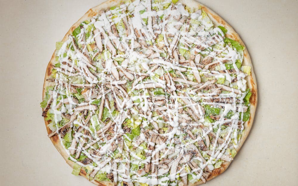 Grilled Chicken Caesar Pie (Personal)