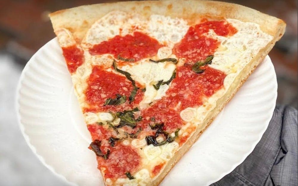 Margarita Pizza Slice