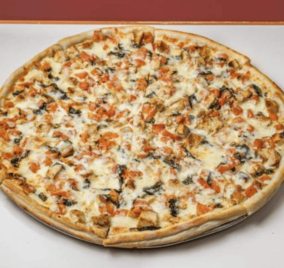 Chicken & Tomato Pizza Slice