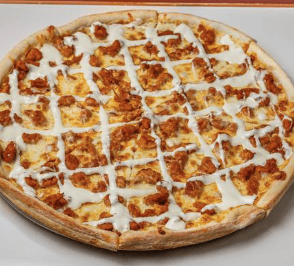 Spicy Chicken Pizza Slice